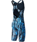 TYR - costum tehnic inot femei - Venzo Open Back - albastru