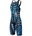 TYR - costum tehnic inot femei - Venzo Open Back - albastru