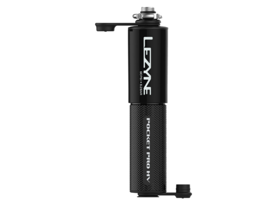 Lezyne Lezyne - mini pompa - Hand Pump CNC Pocket Drive PRO HV - black - 90psi | 6.2 bar - 14 cm