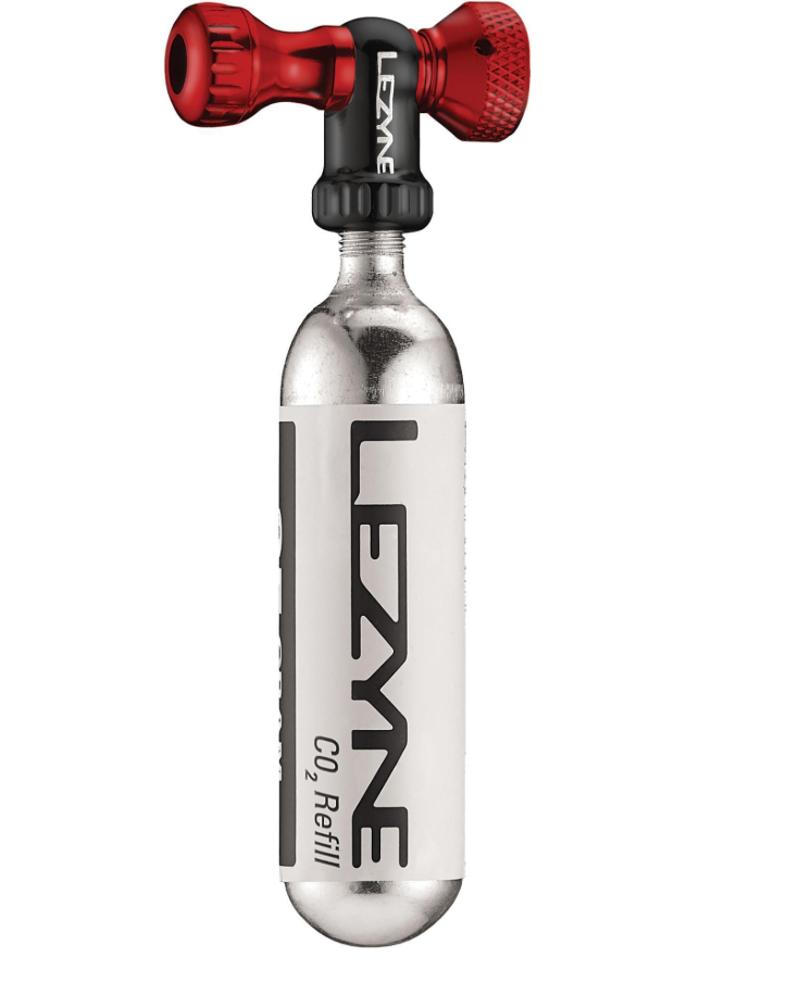 Lezyne Lezyne - mini pompa CO2 - Control Drive CNC - rosie - 16g