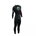 Z3R0D - costum neopren barbati Flex wetsuit - black red