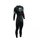 Z3R0D - costum neopren barbati Flex wetsuit - black red