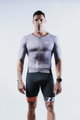 Z3R0D - costum triatlon cu maneca scurta - TTSUIT START HOMME - psycho champagne