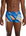 Costum înot TYR Riptide Square Leg - turcoaz/portocaliu | Durafast Elite