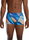 Costum înot TYR Riptide Square Leg - turcoaz/portocaliu | Durafast Elite