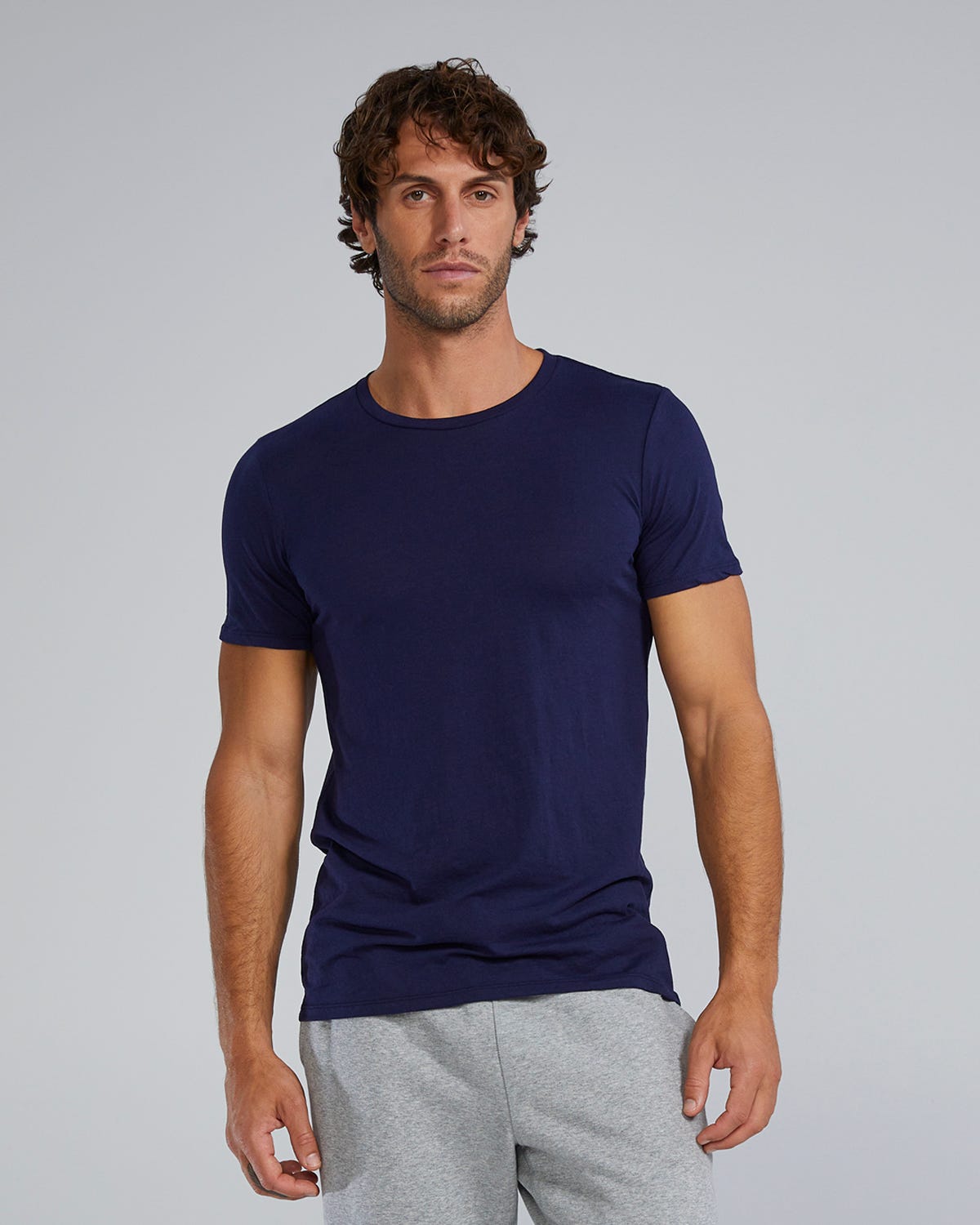 TYR Tricou tehnic TYR Unisex Lightweight Ultrasoft Tech - confortabil - NAVY