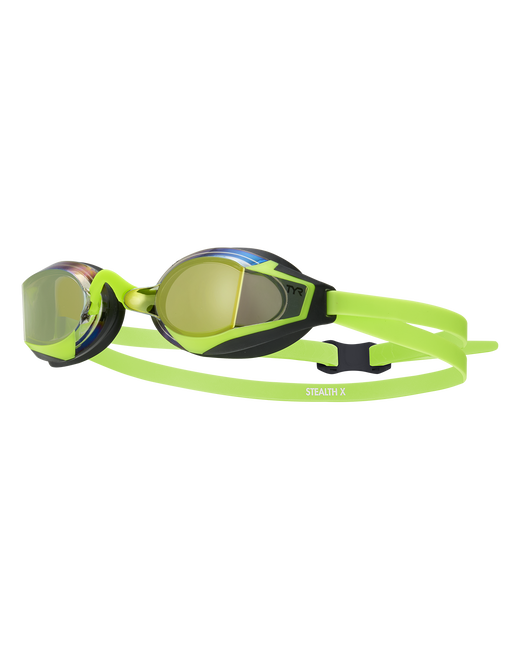 Ochelari înot TYR STEALTH-X Performance - verde lime electric | competiție