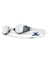 Ochelari înot TYR STEALTH-X Performance - argintiu/alb | competiție