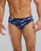 Slip înot bărbați TYR Triadic Durafast Elite Brief - albastru | rezistent clor 300h+