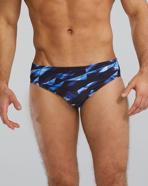 Slip înot bărbați TYR Triadic Durafast Elite Brief - albastru | rezistent clor 300h+