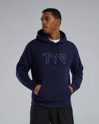 Hanorac unisex TYR Ultrasoft Big Logo Tech Hoodie - bleumarin | confortabil