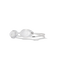 Ochelari înot TYR VECTA Racing Goggles - alb transparent | anti-aburire, rezistență superioară
