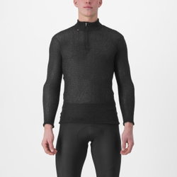 Tricou Castelli Cold Day 2nd Layer - negru | izolație termică superioară