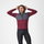 Hanorac casual Castelli UNLTD Roam Hoodie - vișiniu/gri | Confort termic