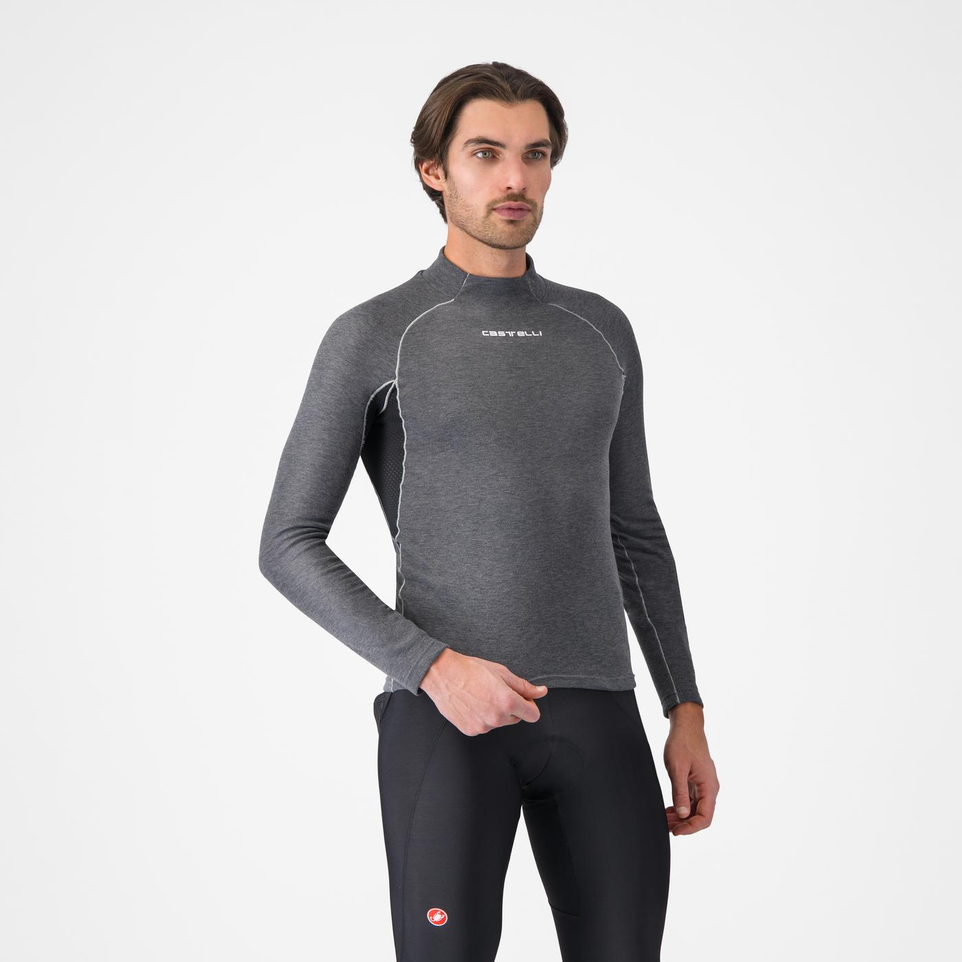 Castelli Bluză corp Castelli Flanders 2 - gri | izolare termică superioară
