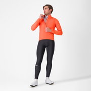 Jachetă ciclism Castelli Emergency 3 - portocaliu briliant | impermeabilă