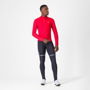 Pantaloni ciclism Castelli Polare 4 cu bretele | -5°C până la 5°C - negri
