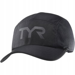 Șapcă alergare TYR Pace Running Cap - gri/negru | respirabilă
