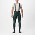 Pantaloni lungi cu bretele Castelli Sorpasso RoS - negru/roșu | protecție maximă
