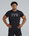 Tricou tehnic TYR Airtec Big Logo Tee - negru | respirabil