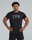 Tricou tehnic TYR Airtec Big Logo Tee - negru | respirabil