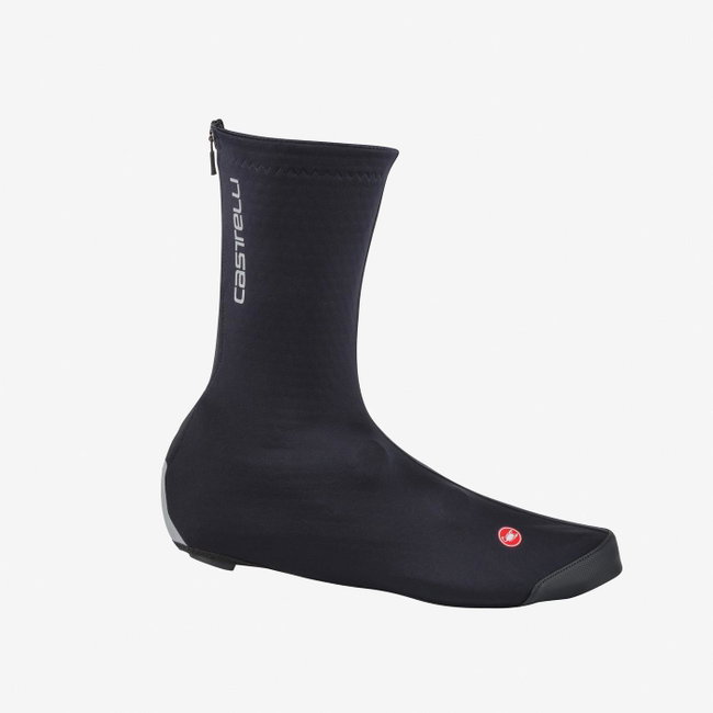 Huse pantofi ciclism Castelli Espresso 2 - negru | călduroase și rezistente la vânt