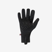 Mănuși ciclism lungi Castelli Espresso 2 | iarnă 3-10°C - BLACK