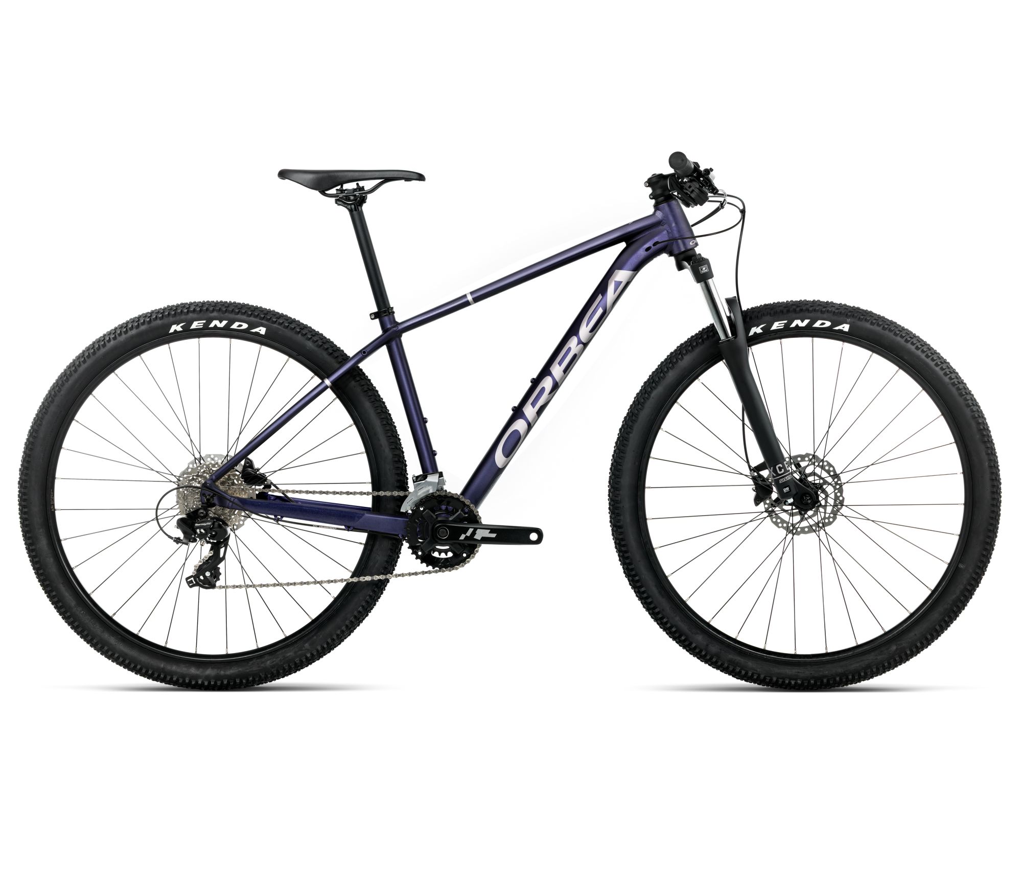 Orbea Orbea ONNA 27 50 (2026) - bicicletă MTB fitness - Tanzanite (Matt)  |  Silver (Gloss)