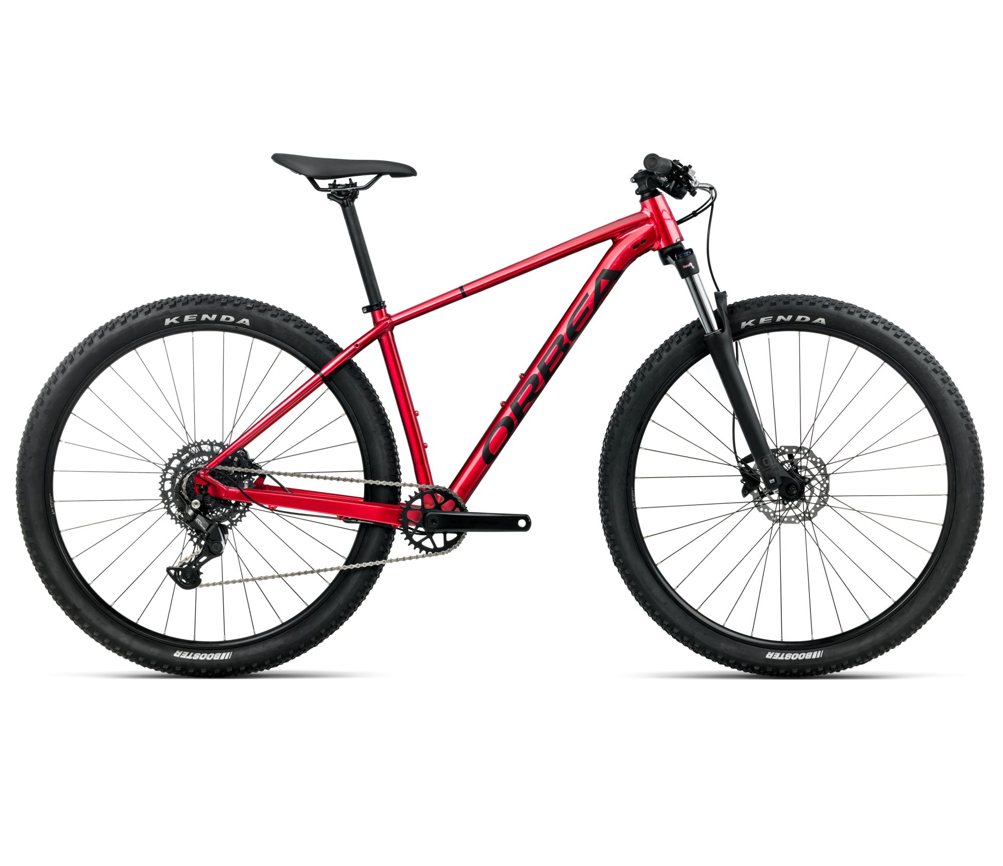 Orbea Orbea ONNA 29 40 (2026) - bicicletă MTB fitness - Burning Red (Gloss)  |  Black (Matt)