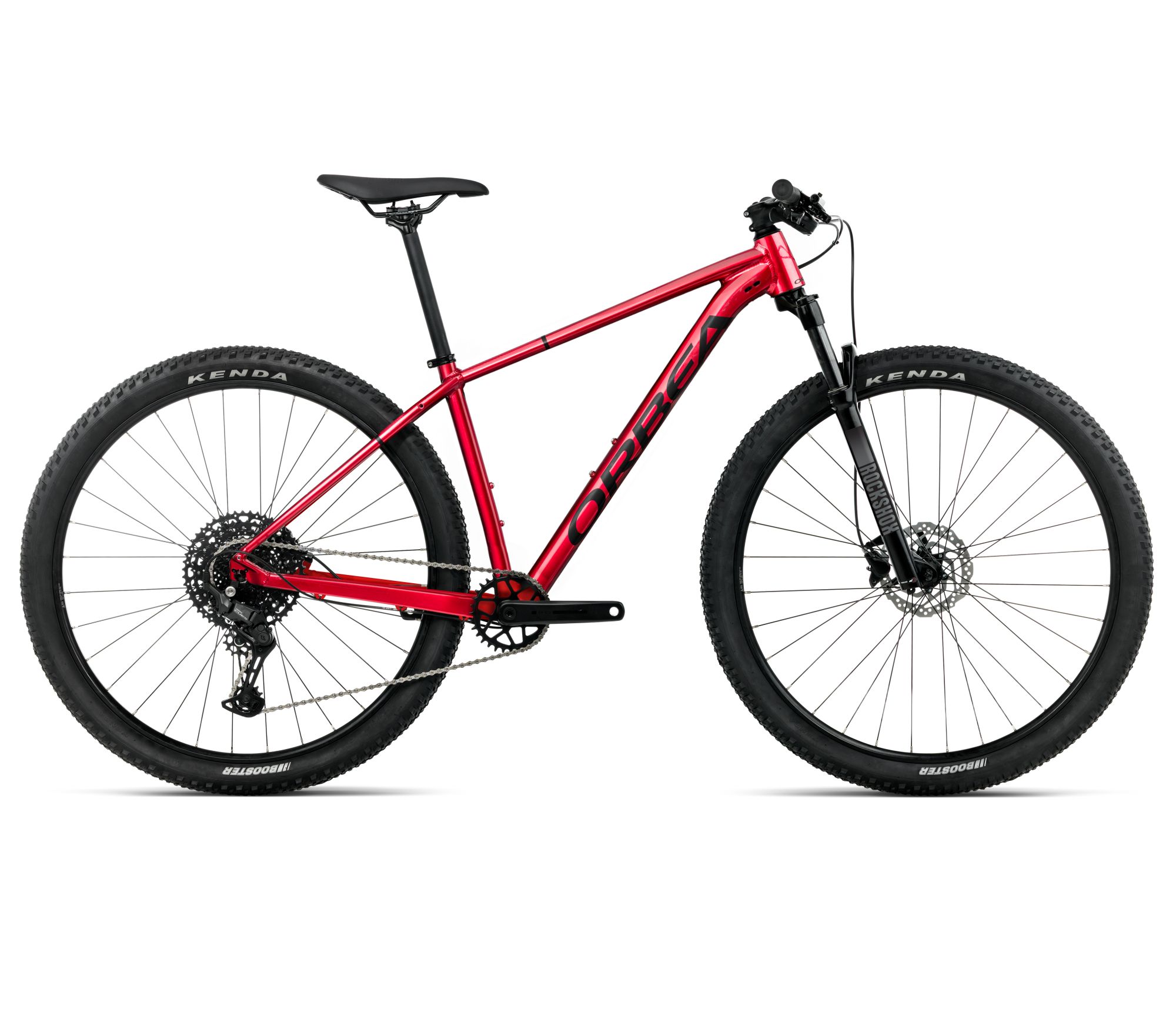 Orbea Orbea ONNA 27 20 (2026) - bicicletă MTB fitness - Burning Red (Gloss)  |  Black (Matt)