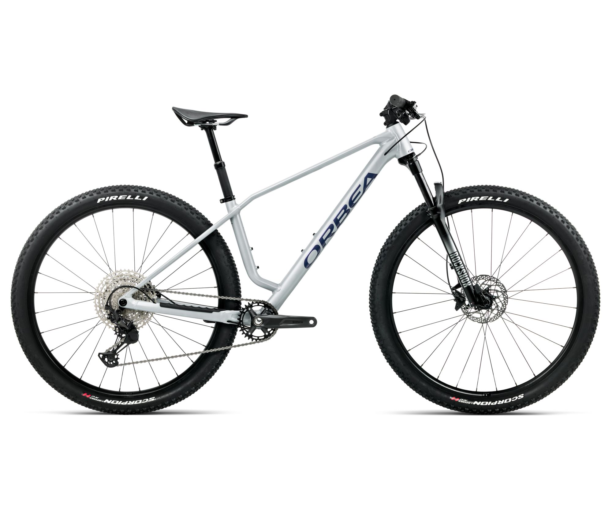 Orbea Orbea ALMA H20 - Halo Silver  |  Tanzanite (Gloss) bicicletă MTB XC hardtail model 2026