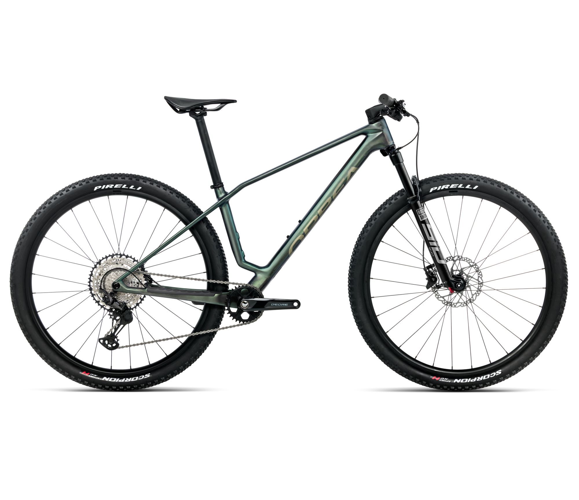 Orbea Orbea ALMA M30 (2026) - bicicletă MTB XC hardtail - Seaweed Carbon View (Matt | Gloss)
