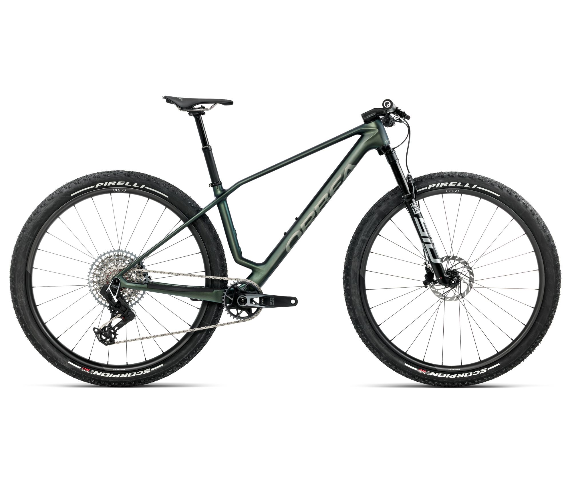 Orbea Orbea ALMA M-TEAM AXS (2026) - bicicletă MTB XC hardtail - Seaweed Carbon View (Matt | Gloss)