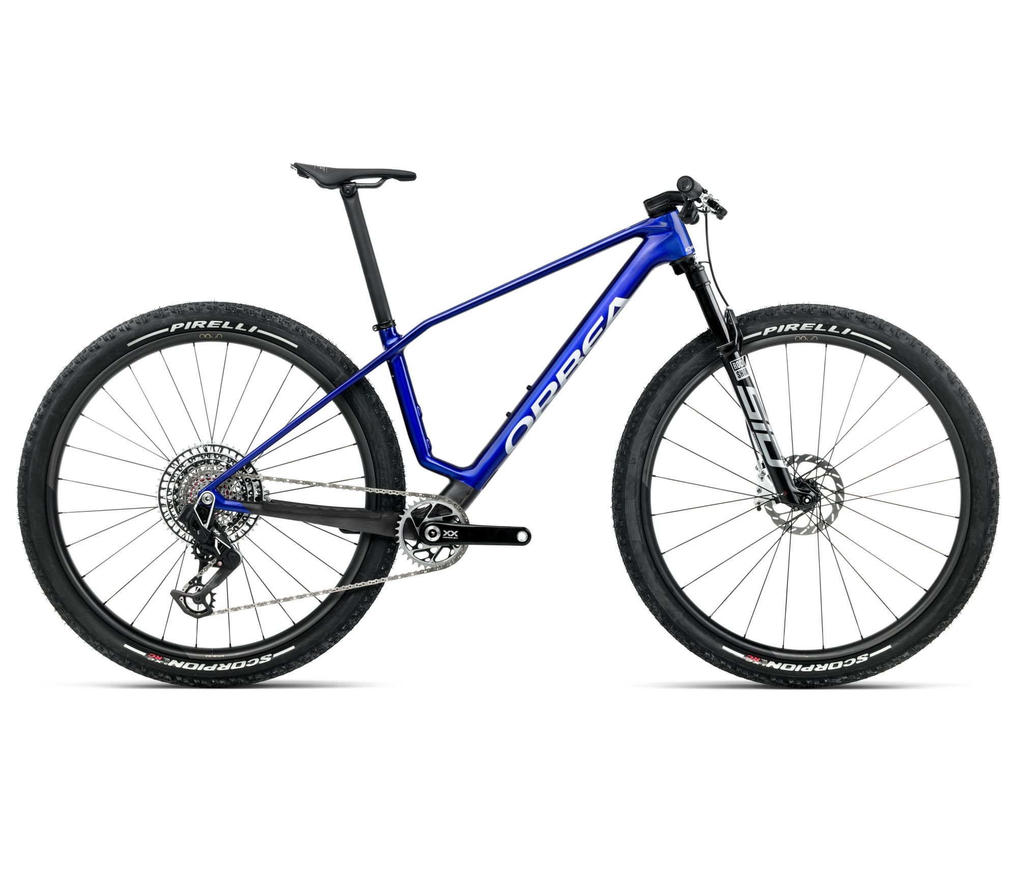 Orbea Orbea ALMA M-LTD (2026) - bicicletă MTB XC hardtail - Cobalt Blue (Gloss)  |  Carbon Raw (Matt)
