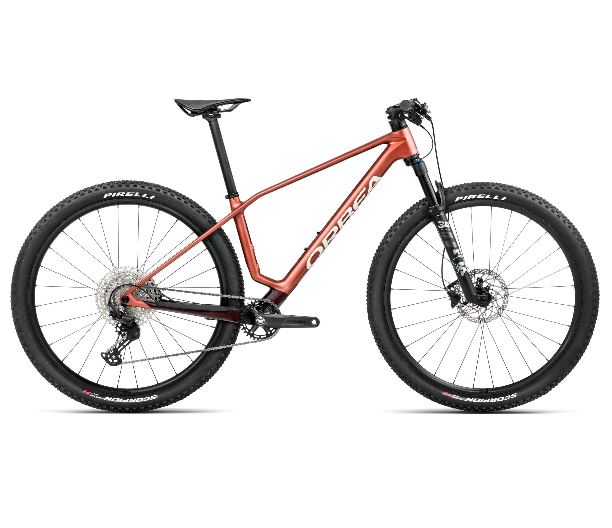 Orbea Orbea ALMA M40 (2026) - bicicletă MTB XC hardtail - Mars Red (Matt)  |  Metallic Burgundy Red (Gloss)