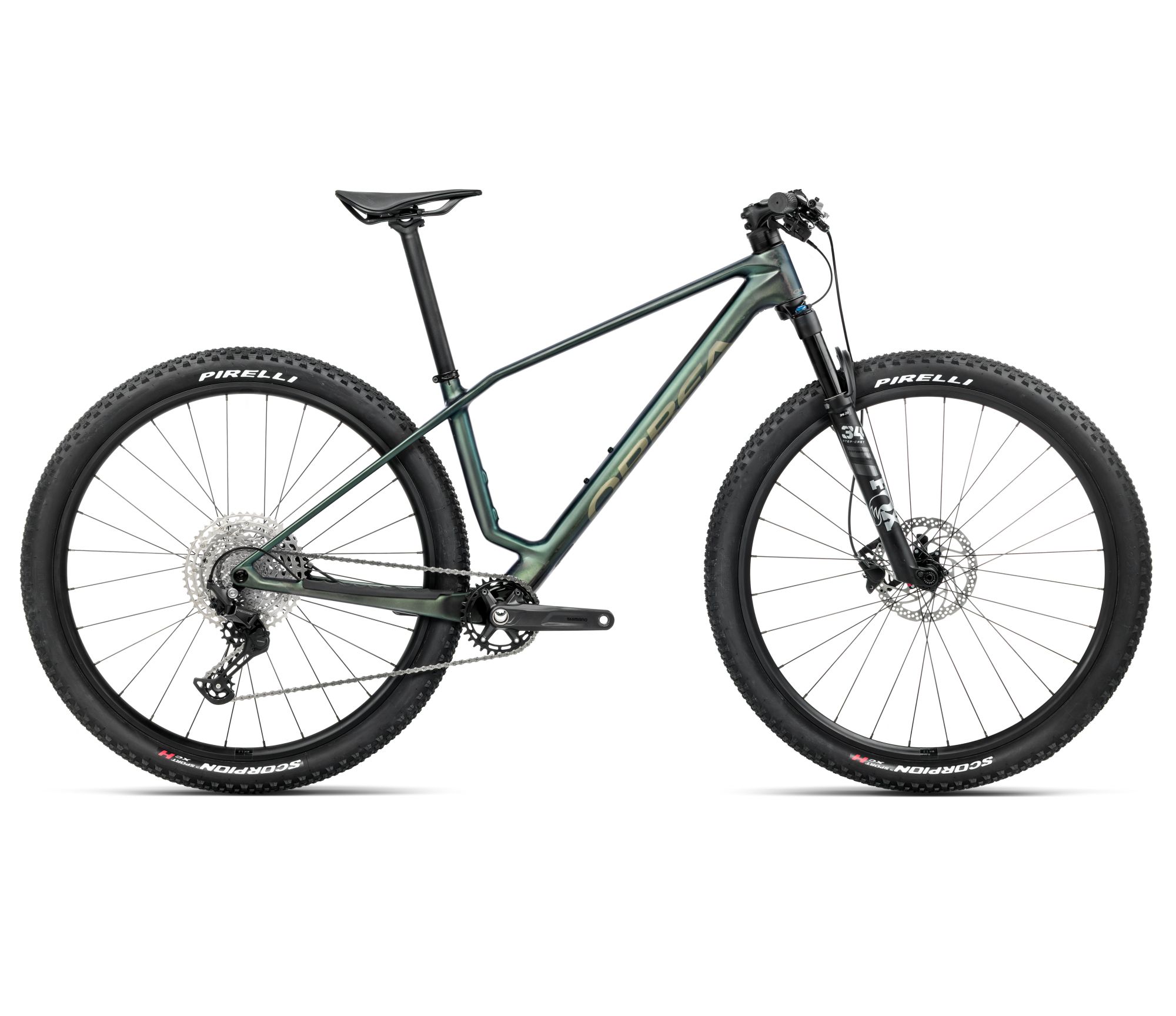 Orbea Orbea ALMA M40 (2026) - bicicletă MTB XC hardtail - Seaweed Carbon View (Matt | Gloss)