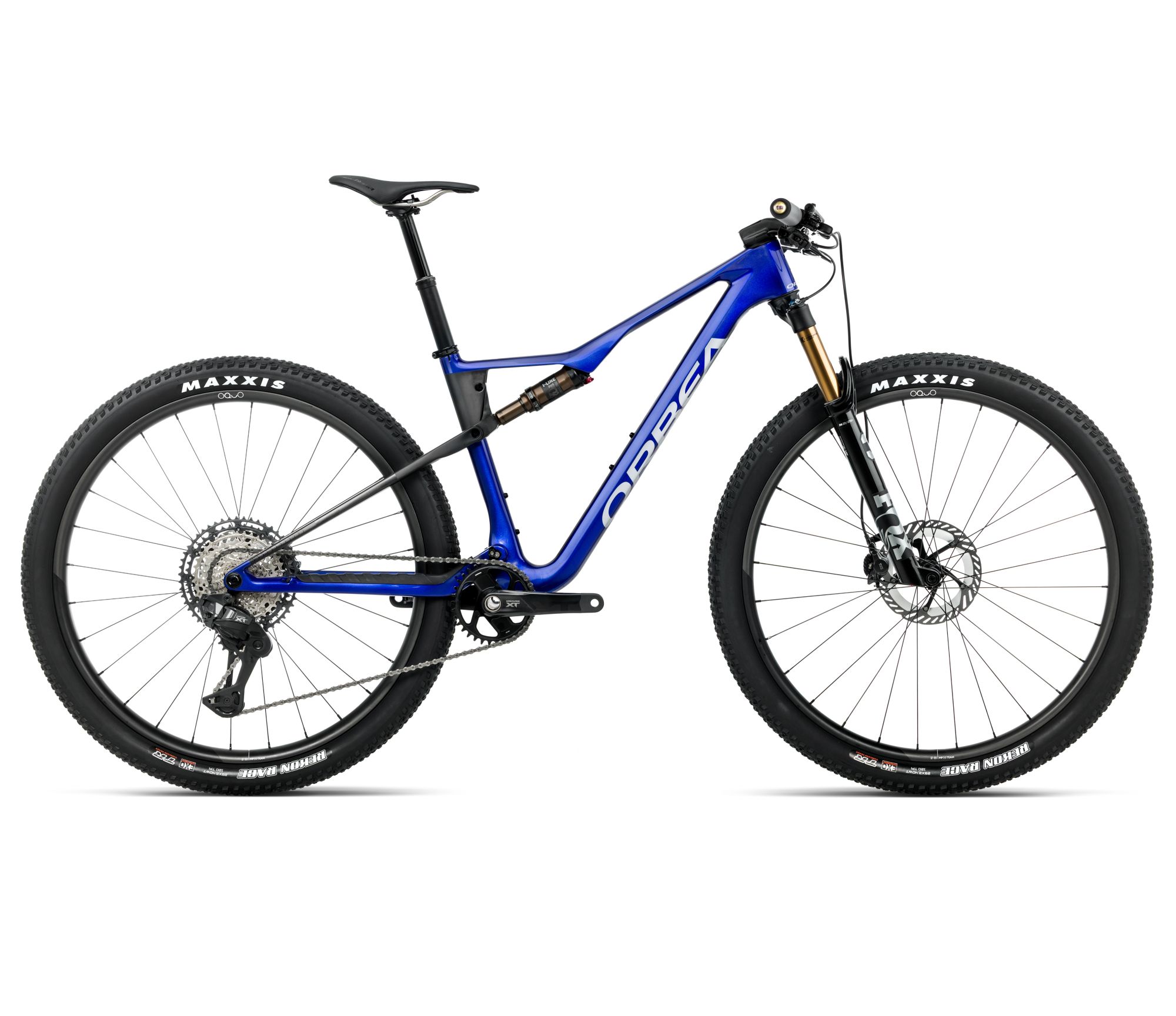 Orbea Orbea OIZ M-PRO (2026) - bicicletă MTB XC full suspension - Cobalt Blue (Gloss)  |  Carbon Raw (Matt)