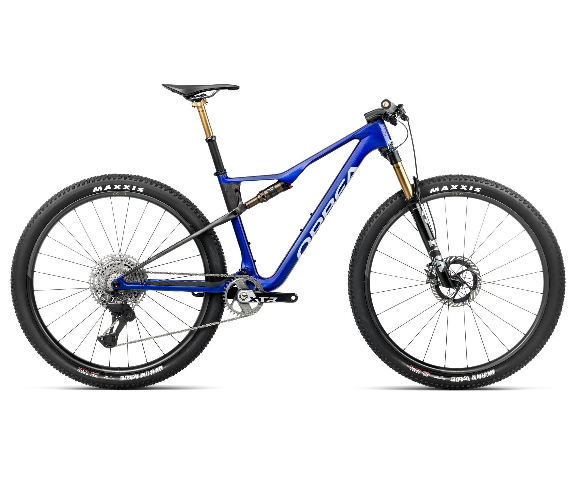 Orbea Orbea OIZ M-TEAM FACTORY (2026) - bicicletă MTB XC full suspension - Cobalt Blue (Gloss)  |  Carbon Raw (Matt)