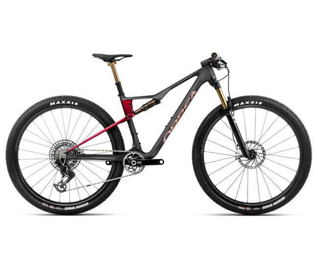 Orbea OIZ M-LTD (2026) - bicicletă MTB XC full suspension - Diamond Carbon View (Matt) | Cherry Red (Gloss)