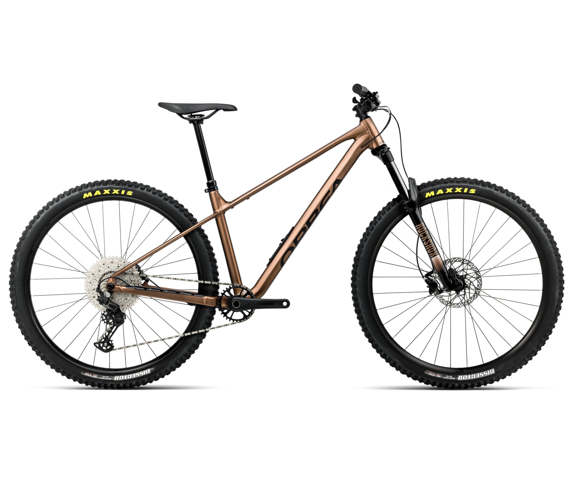 Orbea Orbea LAUFEY H30 (2026) - bicicletă MTB Trail hardtail - Metallic Cinnamon (Matt)  |  Black (Gloss)