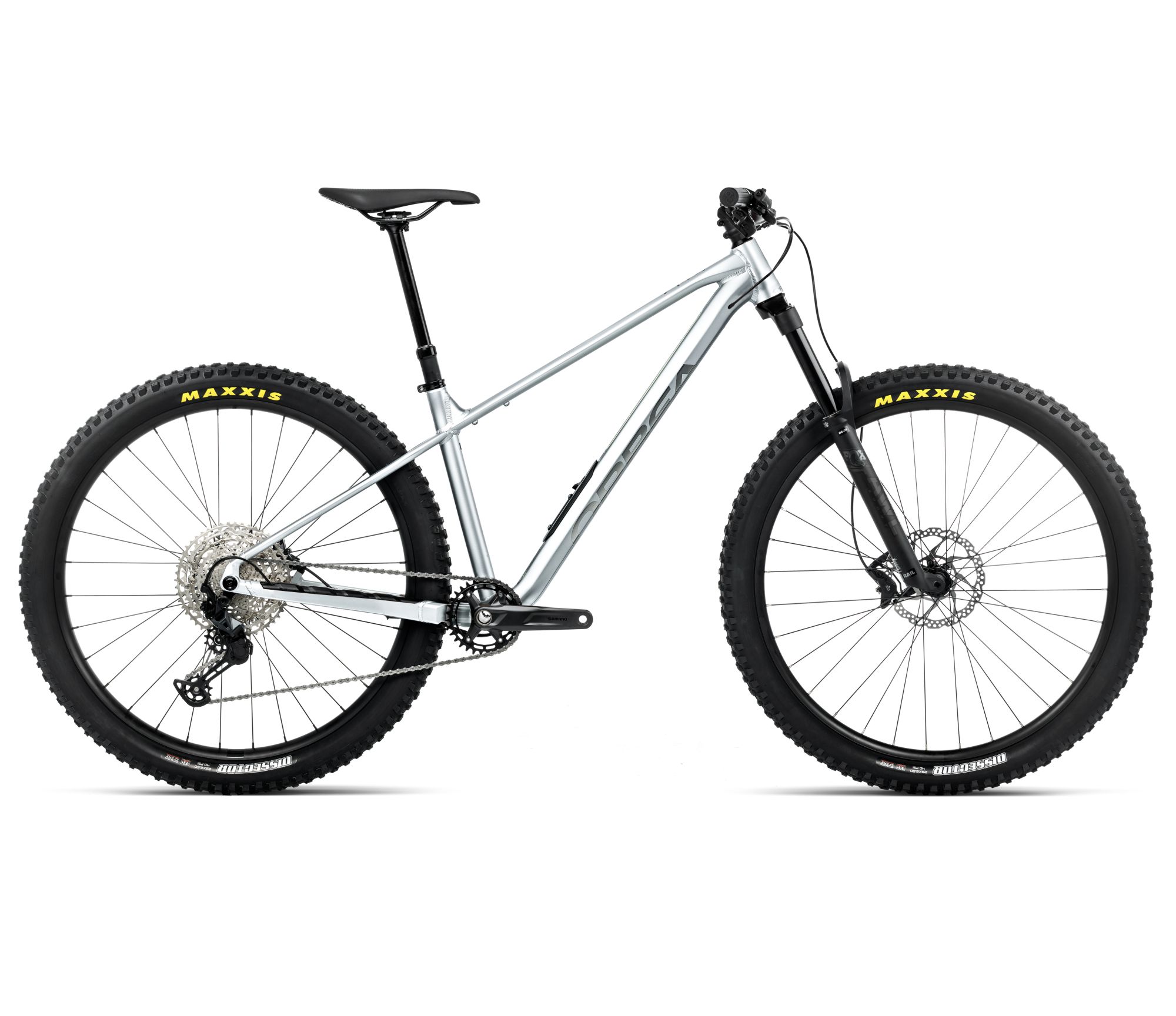 Orbea Orbea LAUFEY H10 (2026) - bicicletă MTB Trail hardtail - Smooth Silver (Matt)  |  Titanium (Gloss)