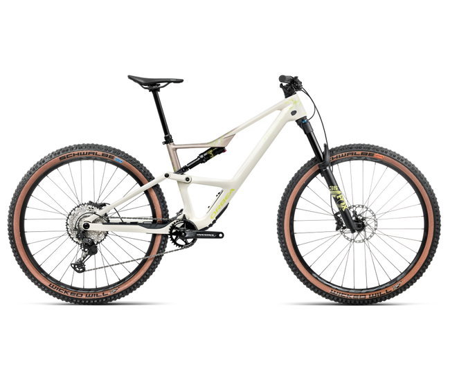 Orbea OCCAM SL M30 (2026) - bicicletă MTB Trail full suspension - Ivory White | Nickel (Gloss)