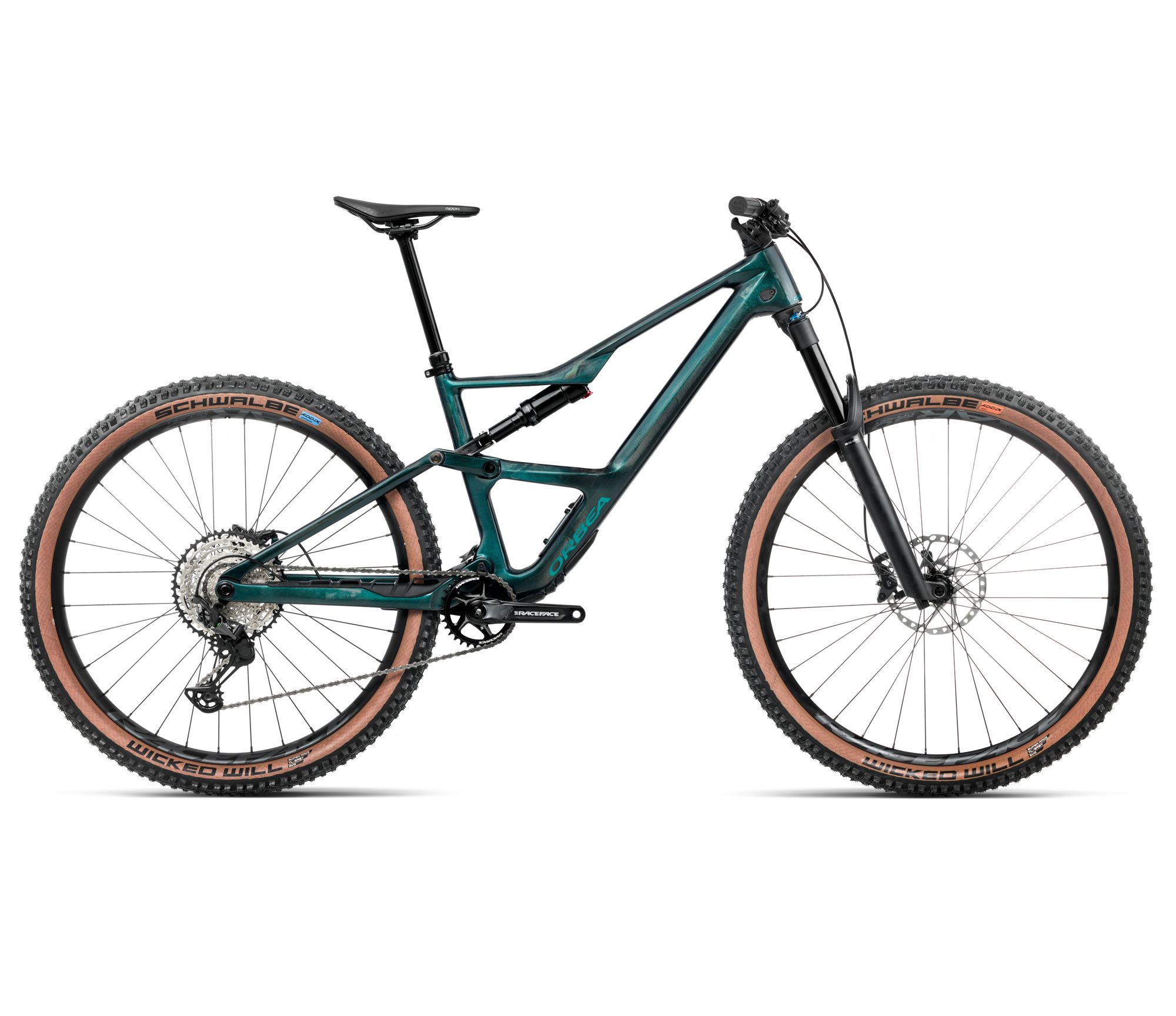 Orbea Orbea OCCAM SL M30 (2026) - bicicletă MTB Trail full suspension - Escape Green  |  Carbon View Gloss