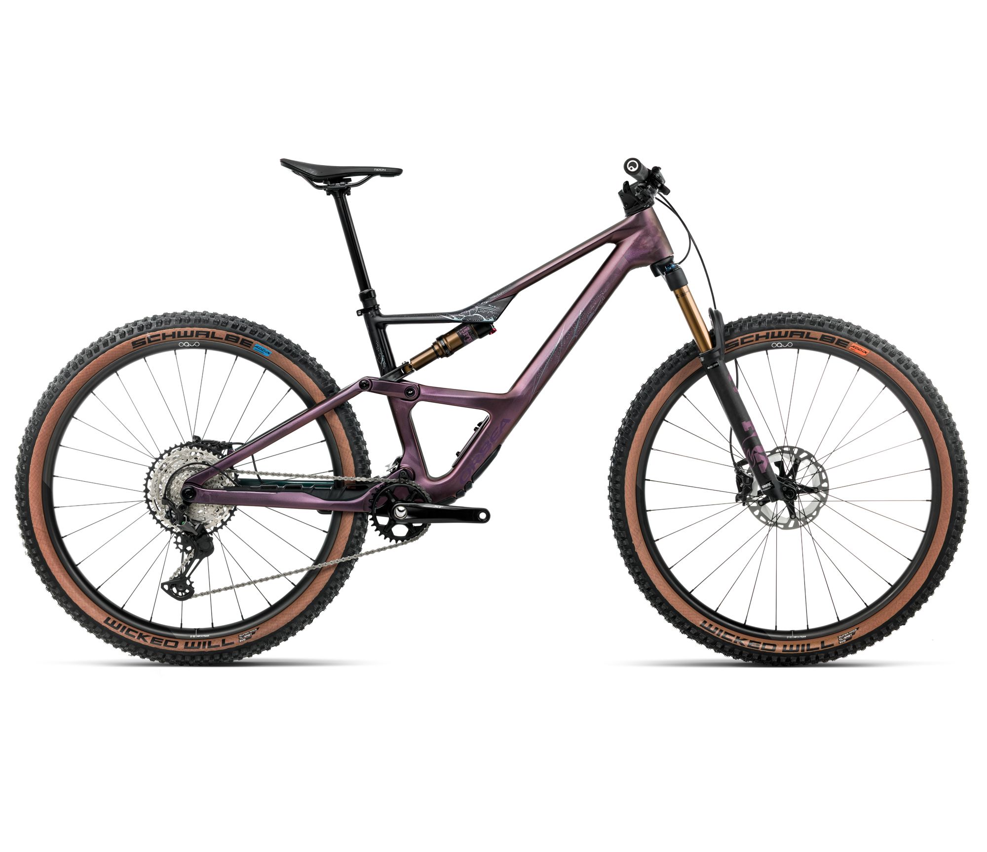 htc m10 Orbea OCCAM SL M10 (2026) - bicicletă MTB Trail full suspension - Sunset Carbon View  |  Black (Matt)