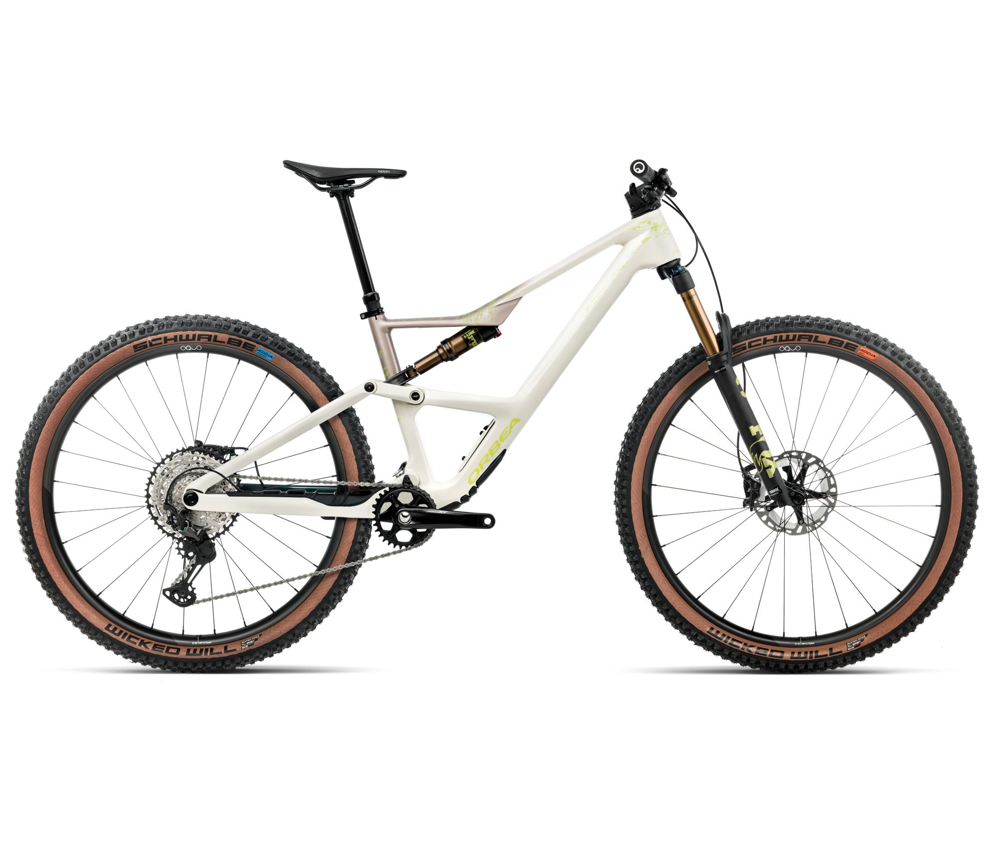 htc m10 Orbea OCCAM SL M10 (2026) - bicicletă MTB Trail full suspension - Ivory White  |  Nickel (Gloss)