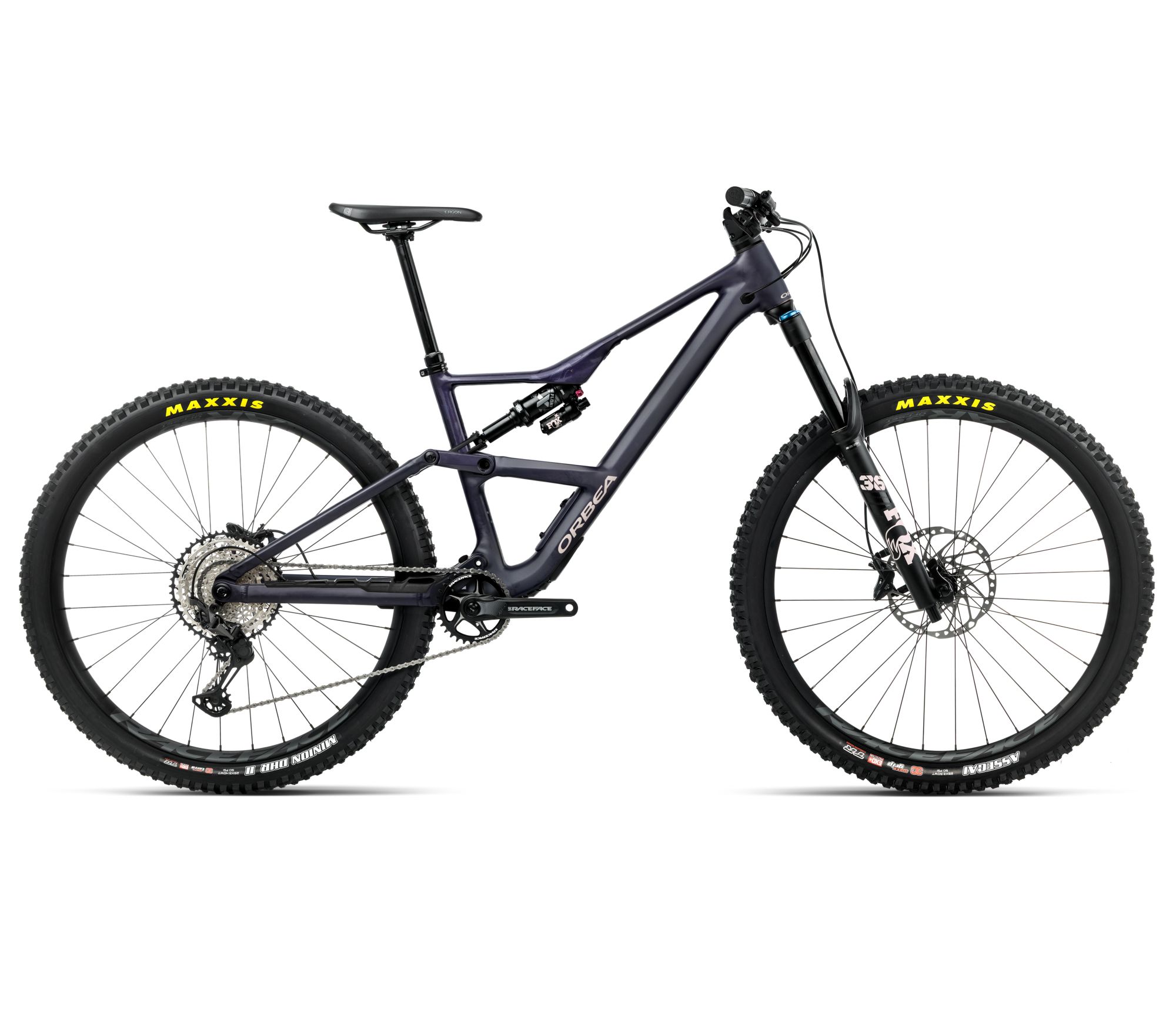parchet vinil Orbea OCCAM LT H10 (2026) - bicicletă MTB All Mountain full suspension - Tanzanite (Matt | Gloss)