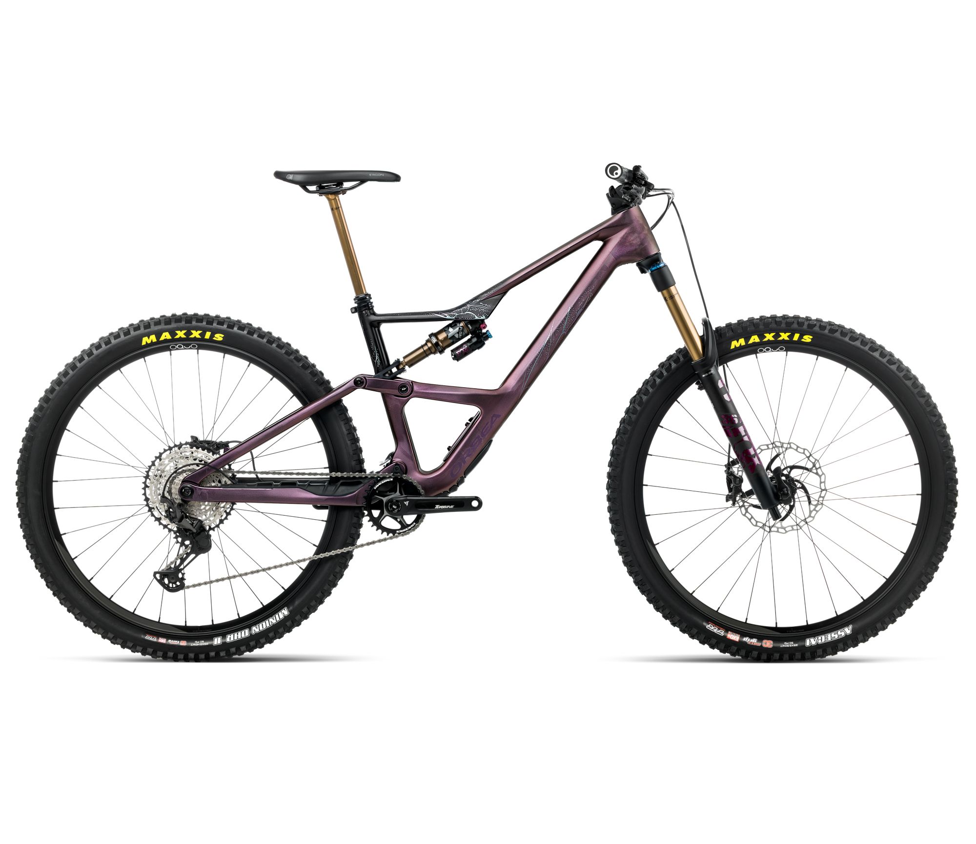 jabra speak 510 Orbea OCCAM LT M10 (2026) - bicicletă MTB All Mountain full suspension - Sunset Carbon View  |  Black (Matt)