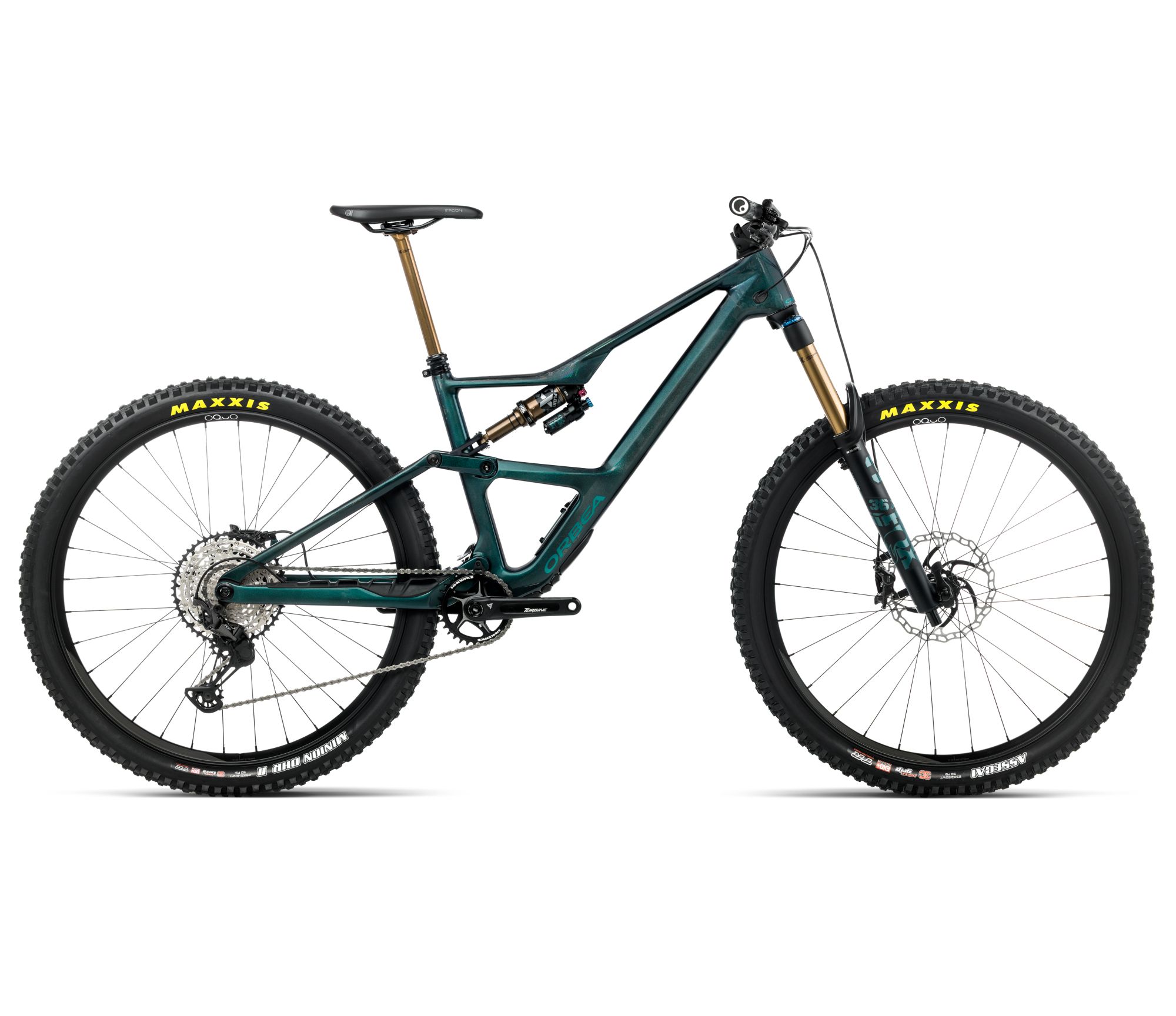 jabra speak 510 Orbea OCCAM LT M10 (2026) - bicicletă MTB All Mountain full suspension - Escape Green  |  Carbon View Gloss