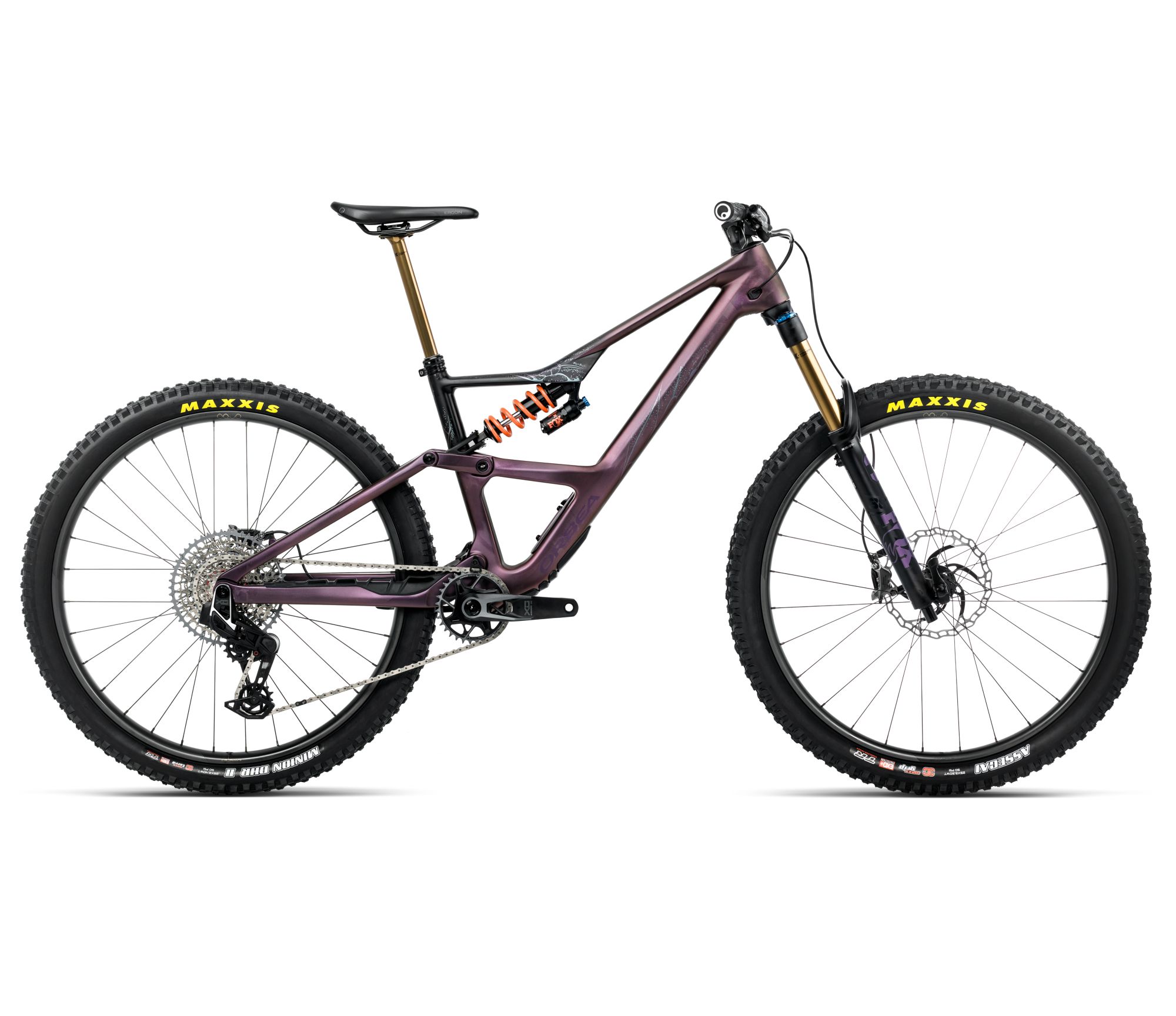 jabra speak 510 Orbea OCCAM LT M-TEAM (2026) - bicicletă MTB All Mountain full suspension - Sunset Carbon View  |  Black (Matt)