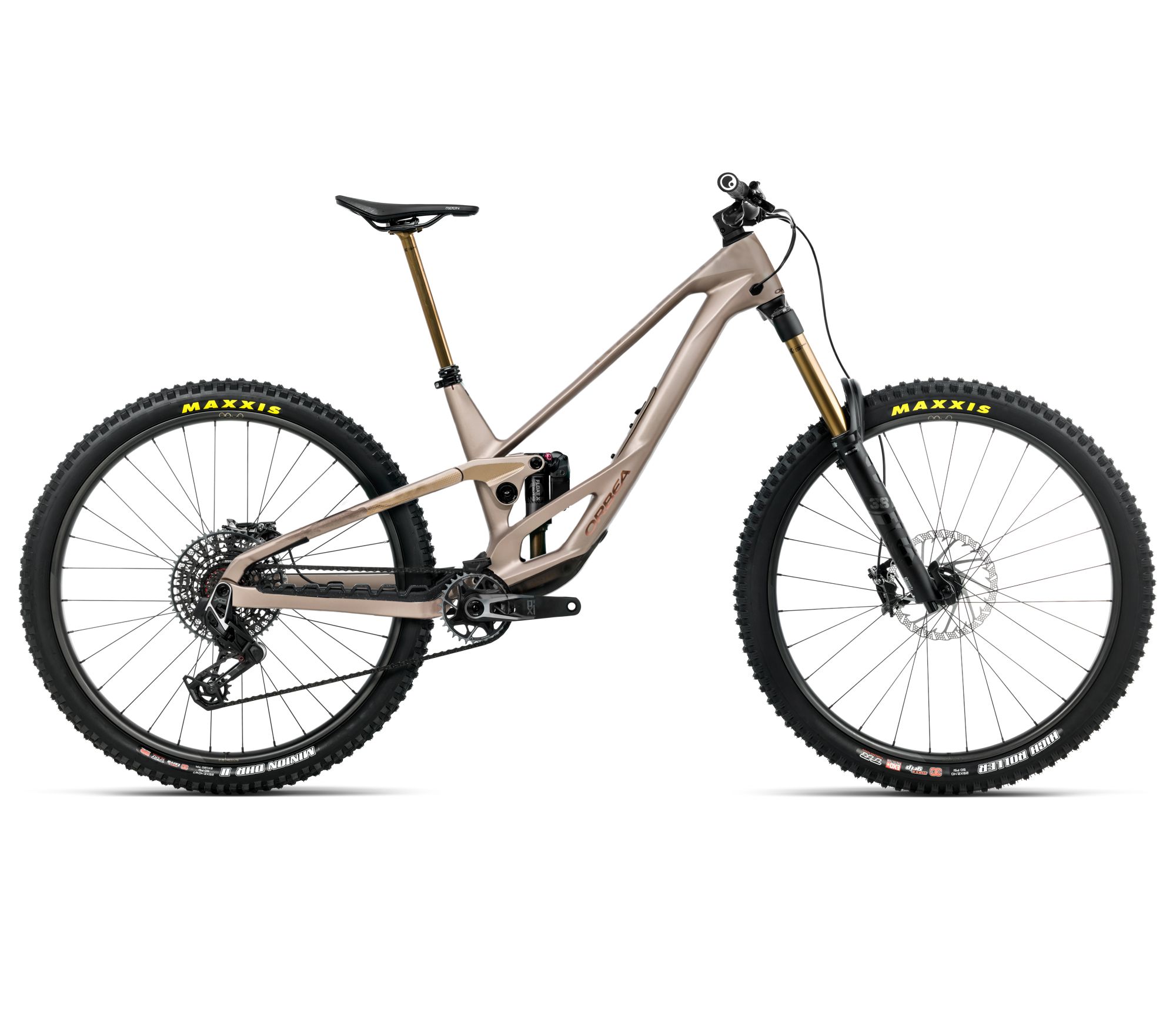 Orbea Orbea RALLON E-LTD (2026) - bicicletă MTB Enduro full suspension - Nickel (Matt)  |  Nickel Chrome (Gloss) - Lungime chainstay 442 mm